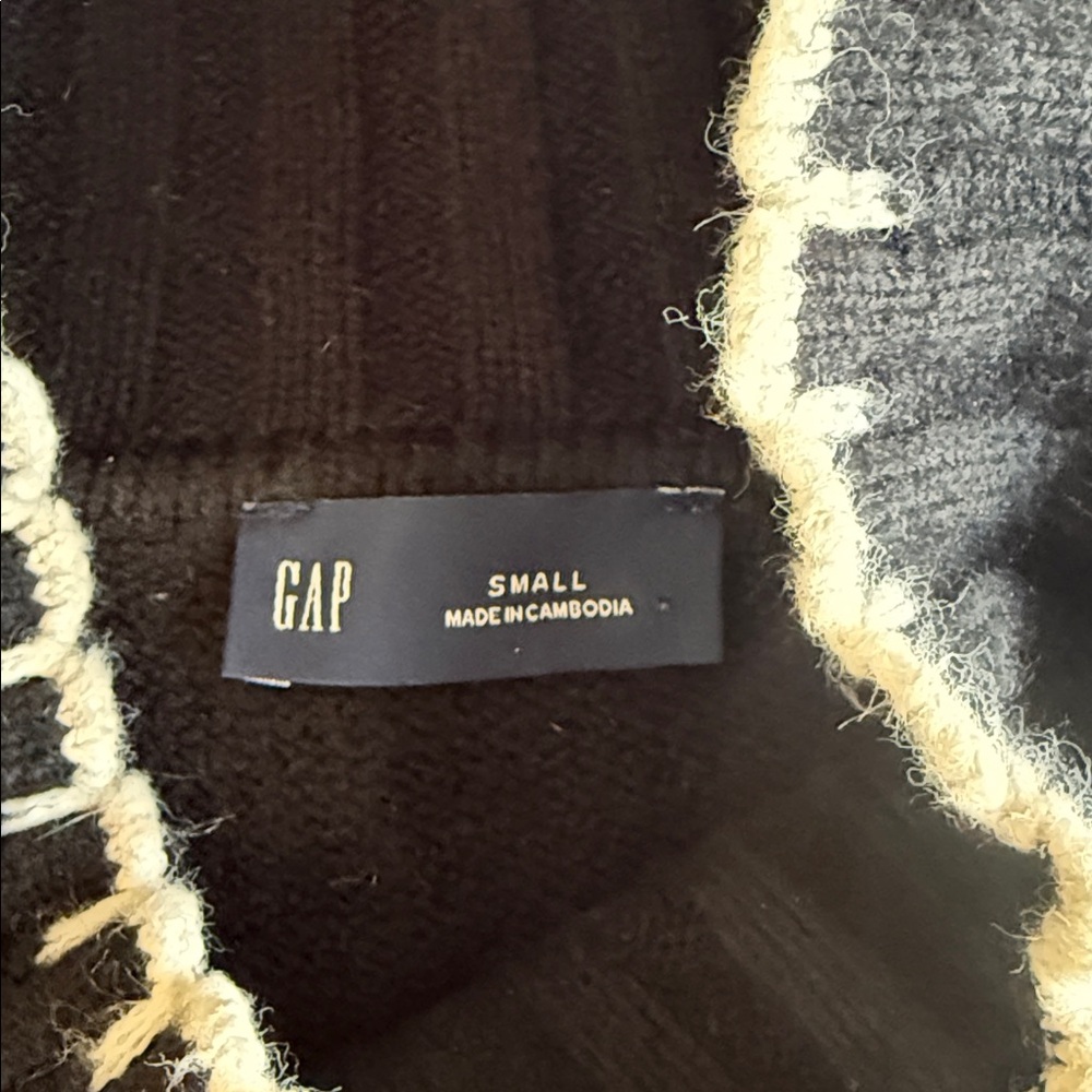 GAP Black Women's Turtleneck Sweater - Picture 5 of 10